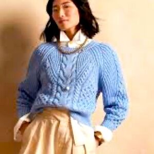 Banana republic cableknit sweater. NWOT